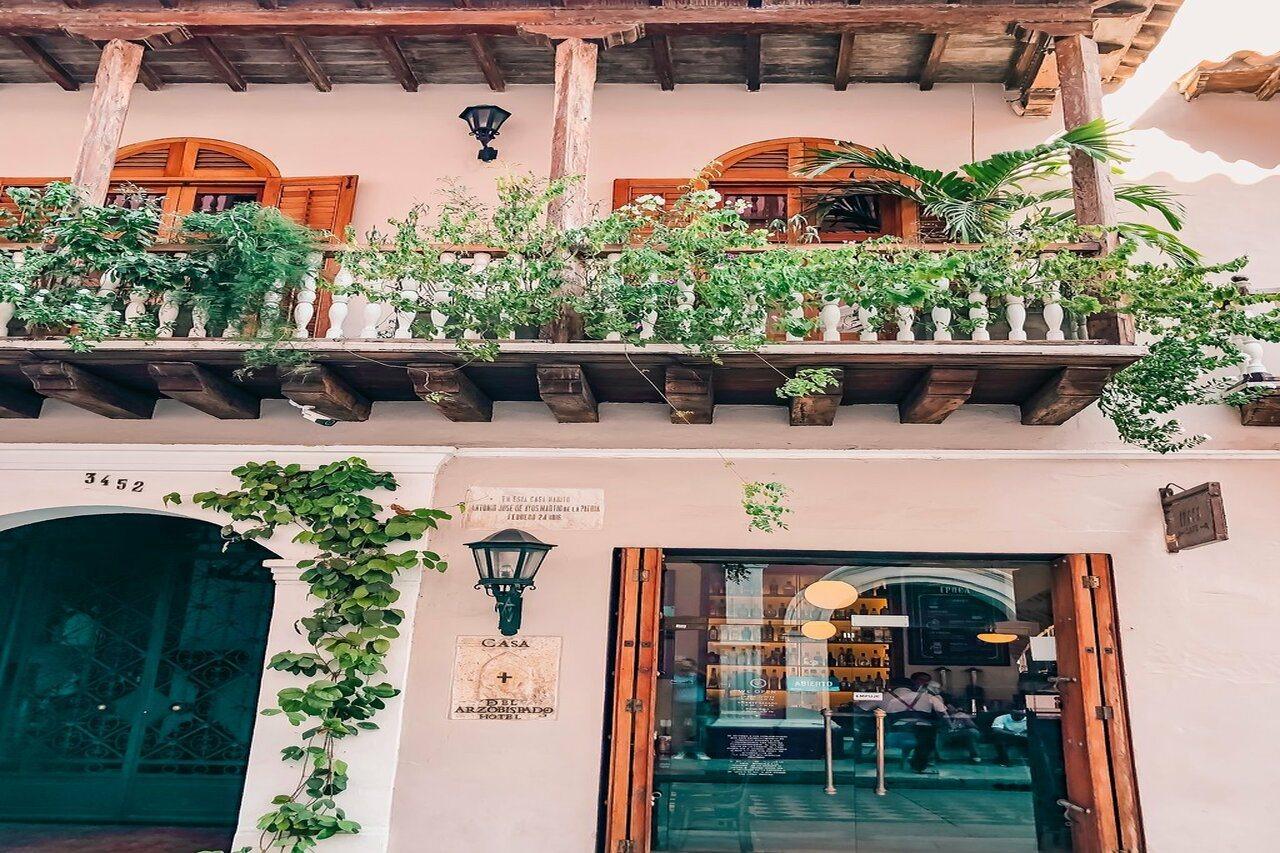 Hotel Boutique Casa Del Arzobispado Cartagena Bagian luar foto