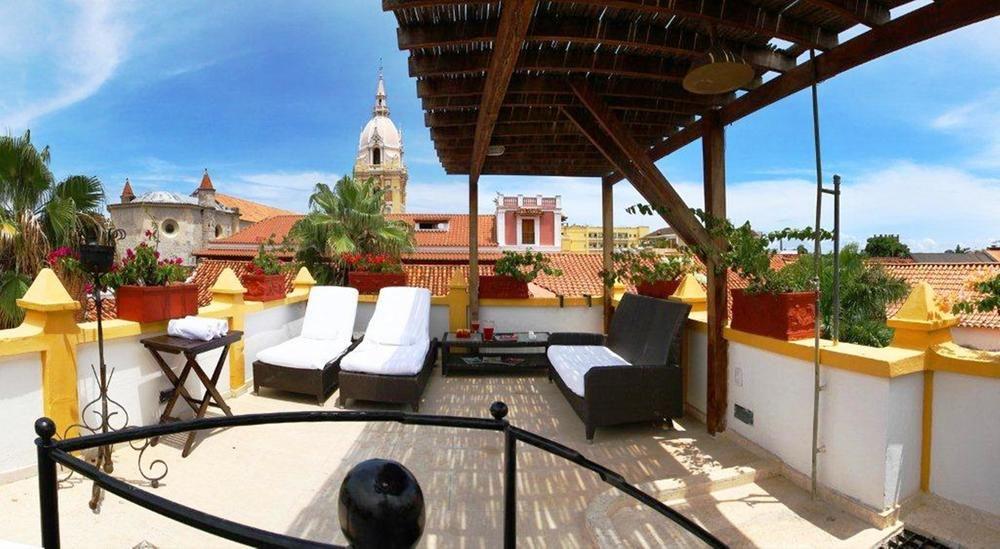 Hotel Boutique Casa Del Arzobispado Cartagena Bagian luar foto