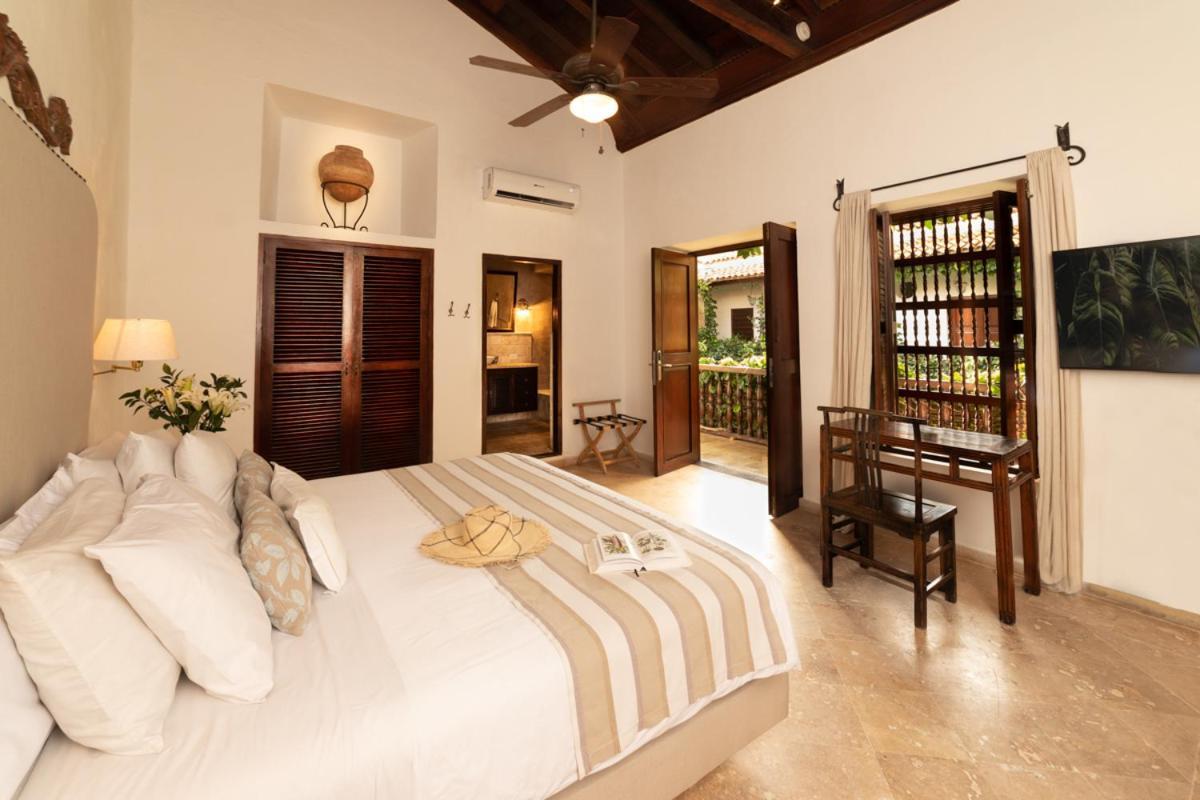 Hotel Boutique Casa Del Arzobispado Cartagena Bagian luar foto